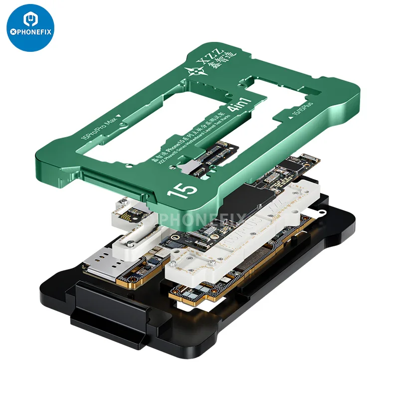 XZZ iPhone 15 Series 4 In 1 Motherboard Layered Test Fixture - Image 4