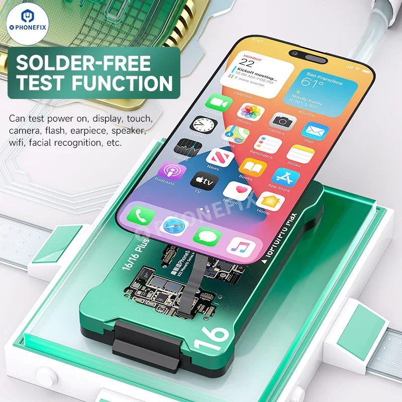 XZZ iSocket for iPhone 16 Plus/16 Pro Max Motherboard Layering Test - Image 3
