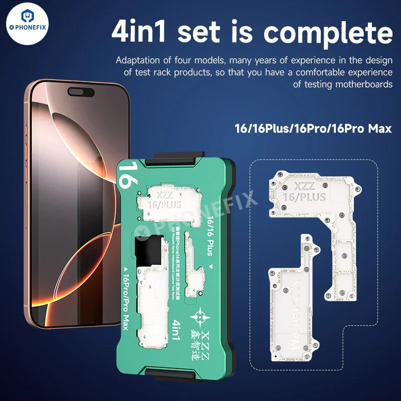XZZ iSocket for iPhone 16 Plus/16 Pro Max Motherboard Layering Test - Image 4