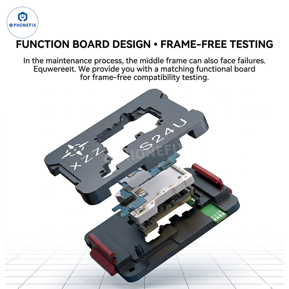 XZZ iSocket Samsung S22-S25 Ultra Motherboard Layered Test Fixture - Image 3