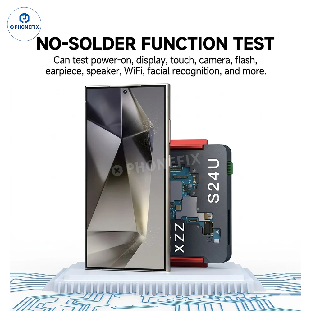 XZZ iSocket Samsung S22-S25 Ultra Motherboard Layered Test Fixture - Image 4