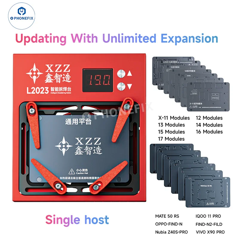 XZZ L2023 Intelligent Desoldering Station For iPhone X-17 Pro Max - Image 2