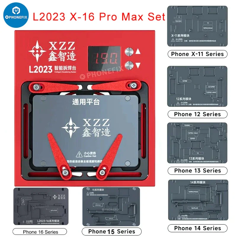 XZZ L2023 Intelligent Desoldering Station For iPhone X-17 Pro Max - Image 9