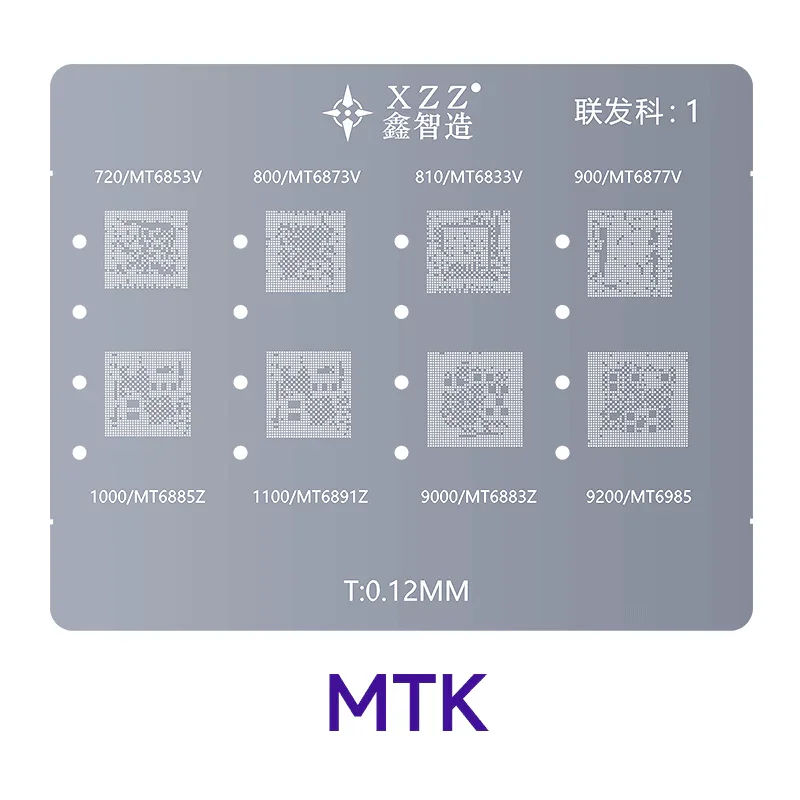XZZ L23 CPU Reballing Stencil Platform For iPhone A8-A16 BGA Repair - Image 7