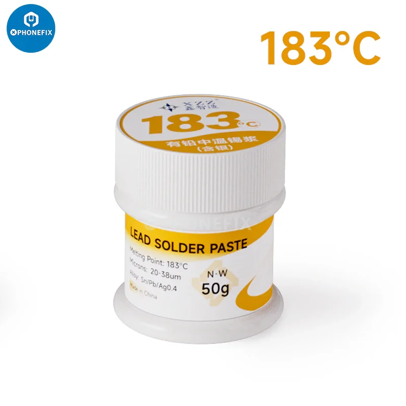 XZZ Lead Free Tin Paste 138/158/183/199℃ Solder Flux - Image 7