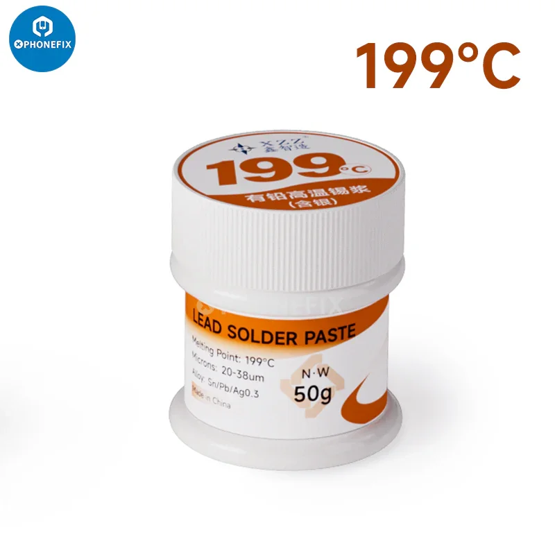 XZZ Lead Free Tin Paste 138/158/183/199℃ Solder Flux - Image 8