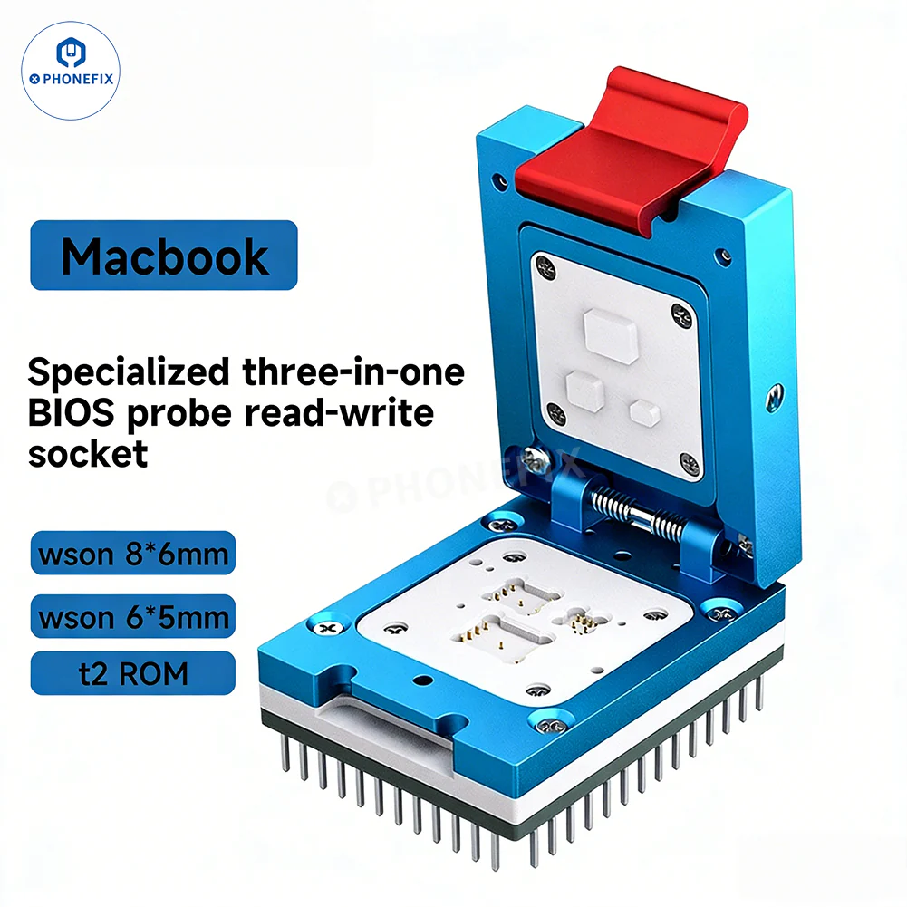 XZZ Programming Socket WSON 8x6/16x5mm T2 ROM Read Write Tool - Image 2