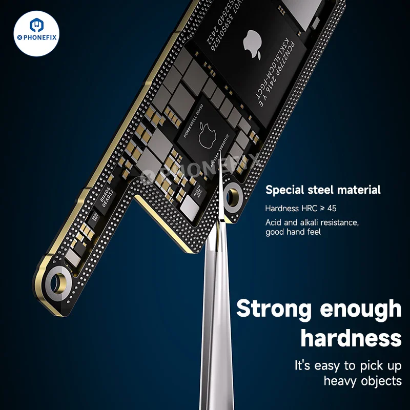 XZZ SS-11A SS-11B 11C Stainless Steel 3D Tweezers for Phone Repair - Image 6
