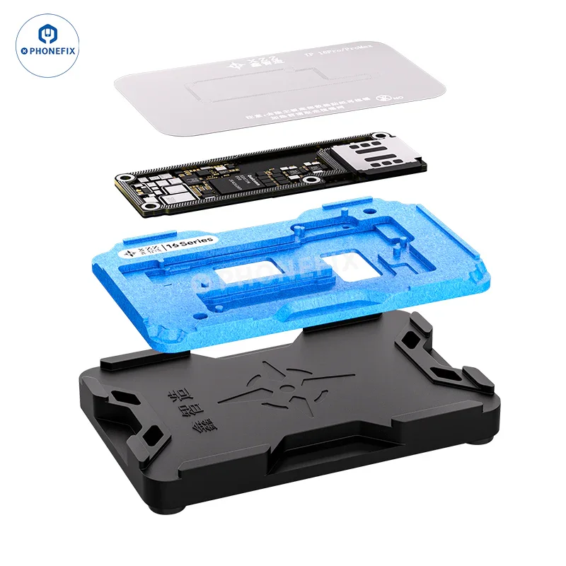 XZZ TR Middle Frame BGA Plant Tin Platform For iPhone X-17 Pro Max - Image 2