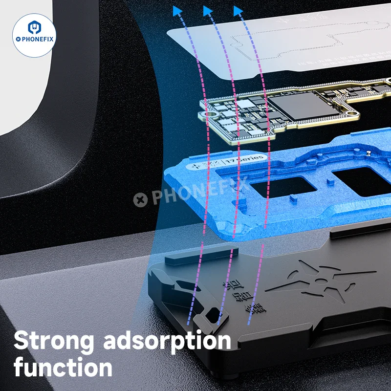 XZZ TR Middle Frame BGA Plant Tin Platform For iPhone X-17 Pro Max - Image 3