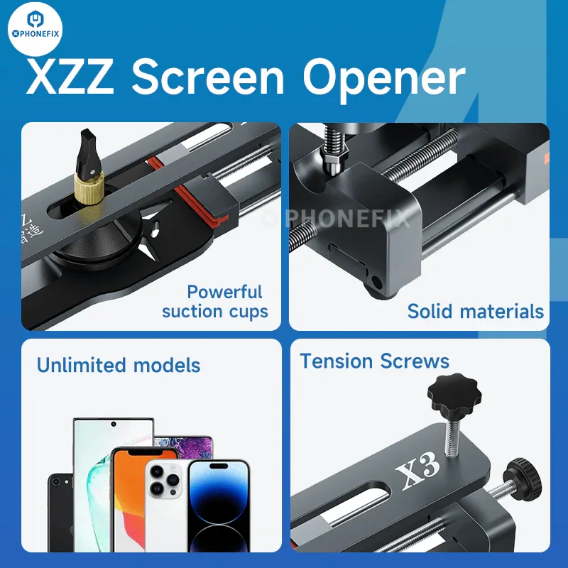 XZZ X4 Universal Phone Screen Removal Fixture Pressure Clamp Holder - Image 10