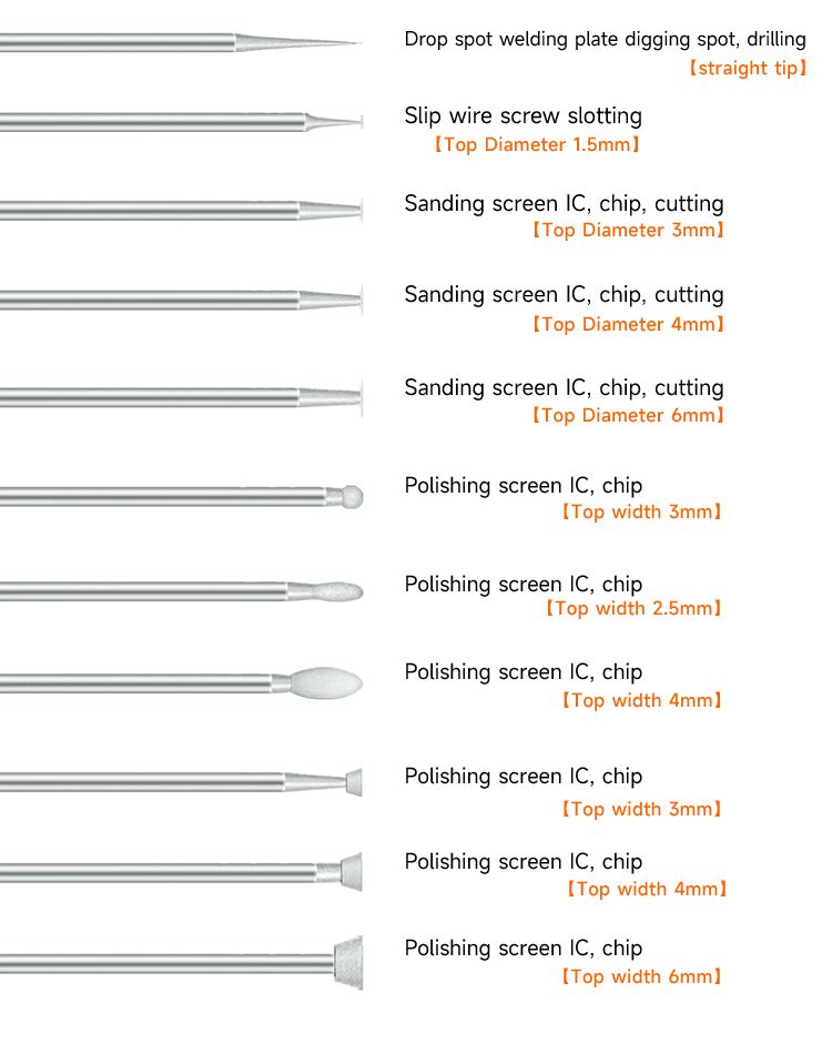 XZZ-Z1 Electric CPU Grinding Pen Phone IC Engraving Polishing Repair - Image 3