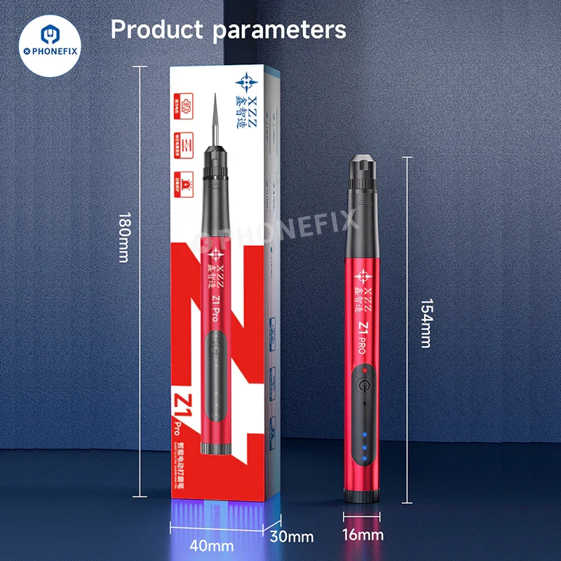 XZZ Z1 Pro Electric Polishing Pen Mobile Phone PCB IC Grinding Tool - Image 10