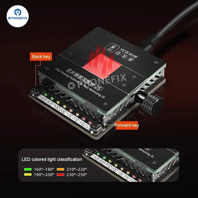 YCS 2S Chip Heating Platform for Phone CPU IC Glue Removal - Image 7