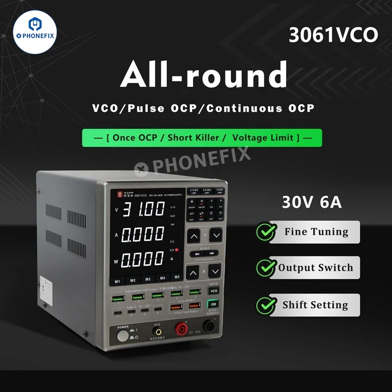 YCS 3060 3061 30V 6A DC Power Supply Phone PCB Repair Ammeter - Image 2