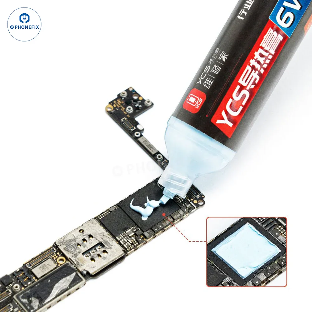YCS 4W 6W 8.5W 50g CPU Thermal Paste For iPhone Laptop - Image 6