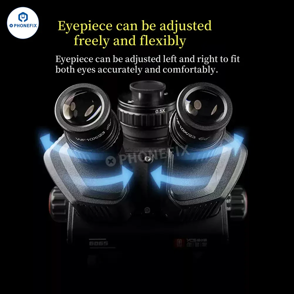 YCS 6065X Soldering Repair Microscope for Phone Technician Tool - Image 4