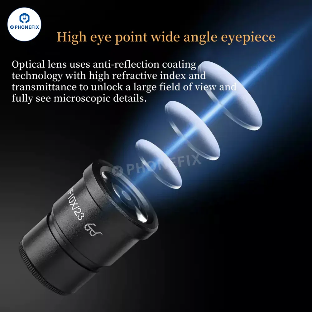 YCS 6065X Soldering Repair Microscope for Phone Technician Tool - Image 5