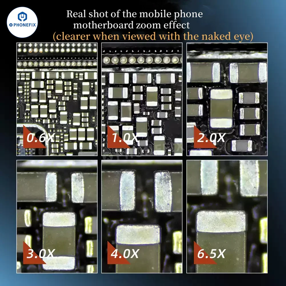 YCS 6065X Soldering Repair Microscope for Phone Technician Tool - Image 6