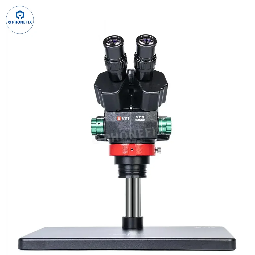 YCS 6558S 6558XS 6.5-58X Zoom HD Trinocular Microscope with 4K Camera - Image 15