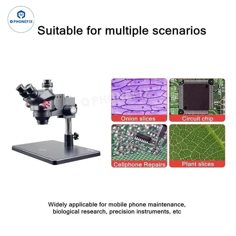 YCS 7050X Mobile Phone Repair Microscope 7X-50X Zoom - Image 3