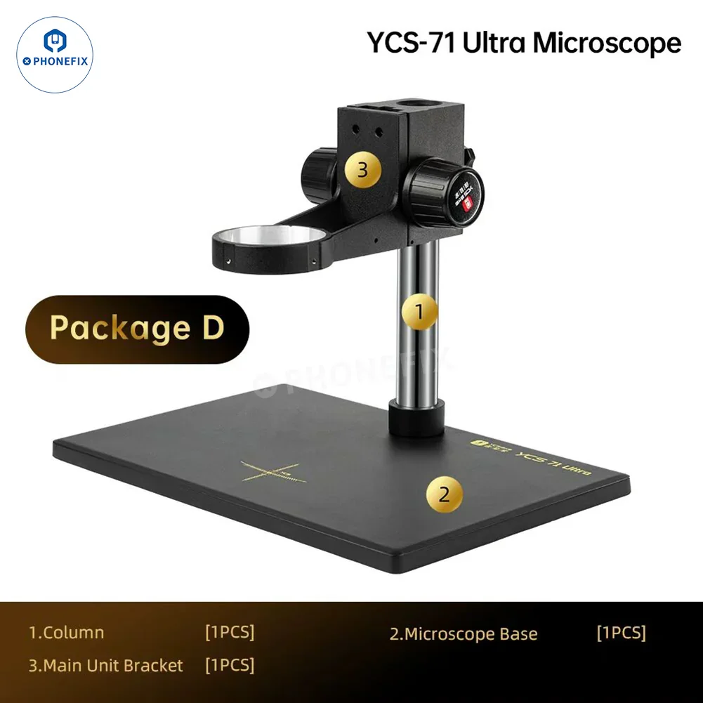 YCS 71 Ultra 6.7X-45X Trinocular Microscope for Phone Soldering Repair - Image 8