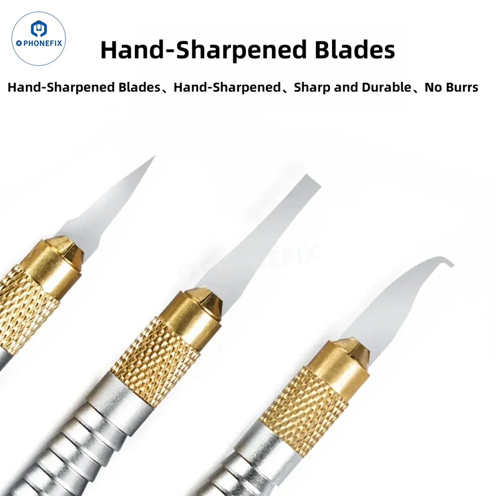 YCS 9G Non-slip Handle with Blade for Phone CPU Chip Glue Removal - Image 2