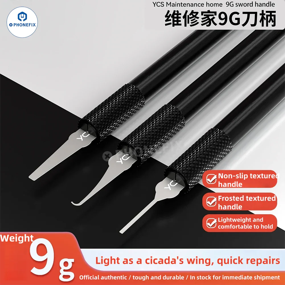 YCS 9G Non-slip Handle with Blade for Phone CPU Chip Glue Removal - Image 4