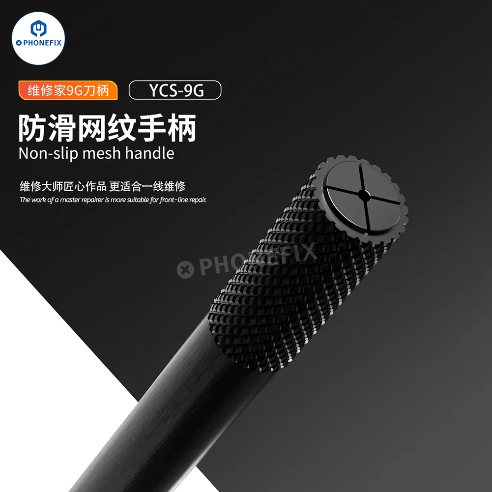 YCS 9G Non-slip Handle with Blade for Phone CPU Chip Glue Removal - Image 6