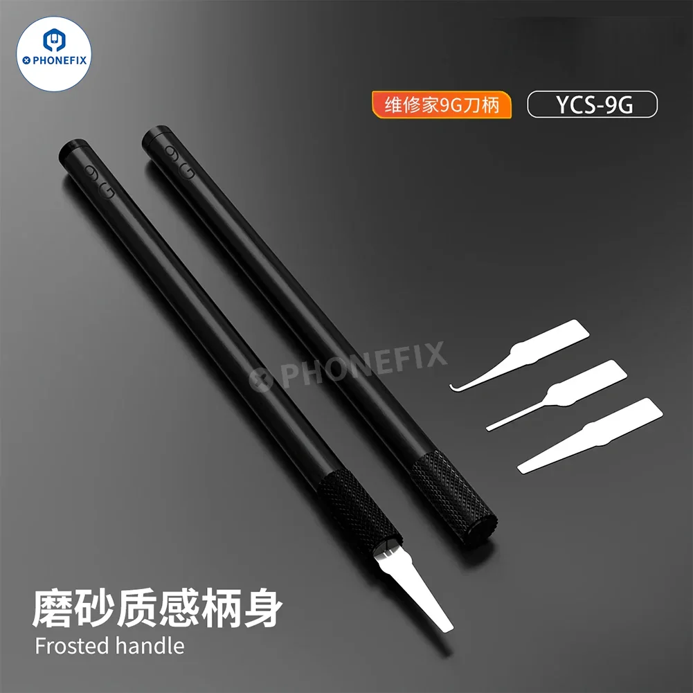YCS 9G Non-slip Handle with Blade for Phone CPU Chip Glue Removal - Image 7