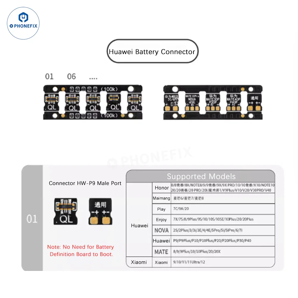 YCS Battery-Free Boot Power Connector For Android iPhone Huawei - Image 4