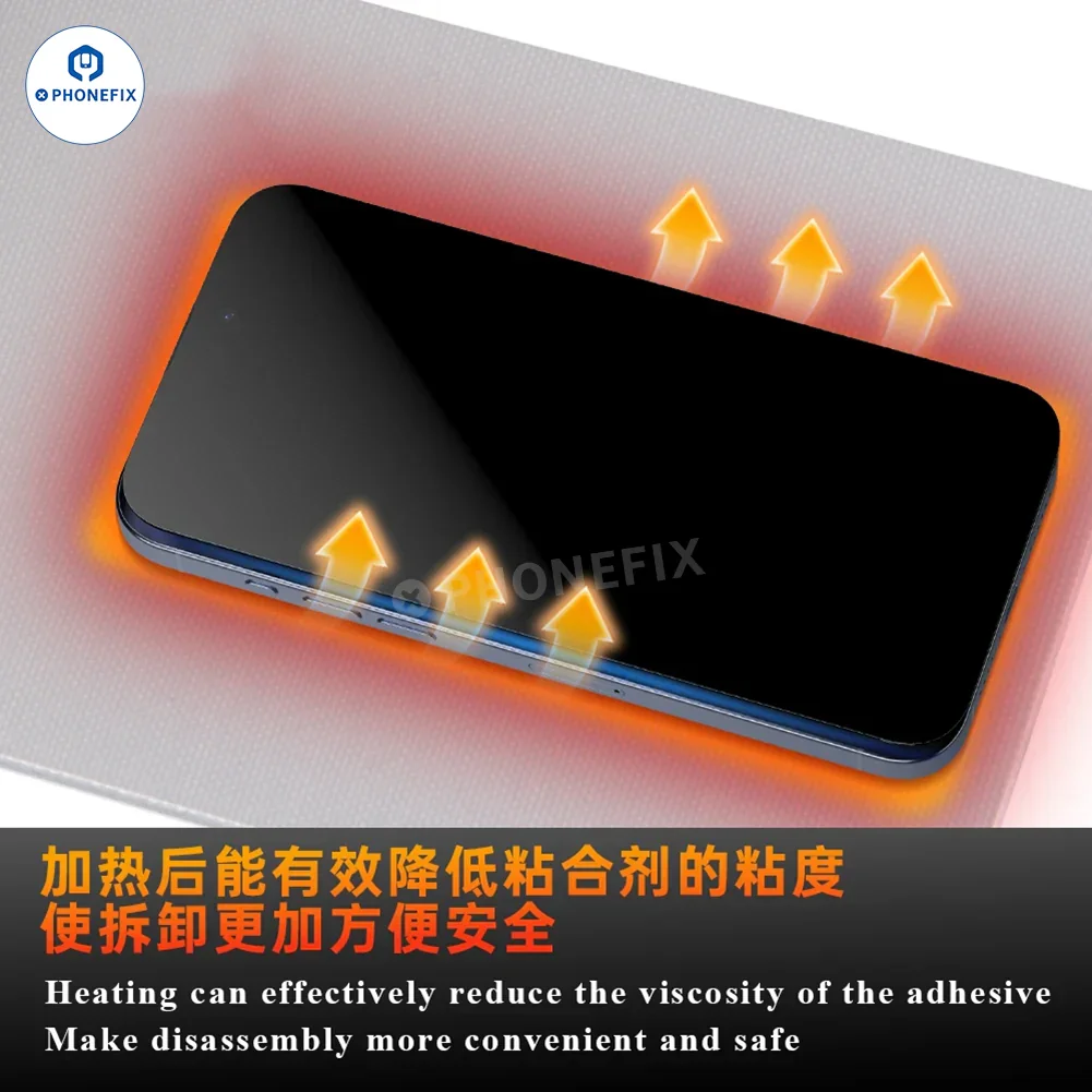 YCS CP01 Mobile/Tablet Screen Repair Heating Pad LCD Separator - Image 2