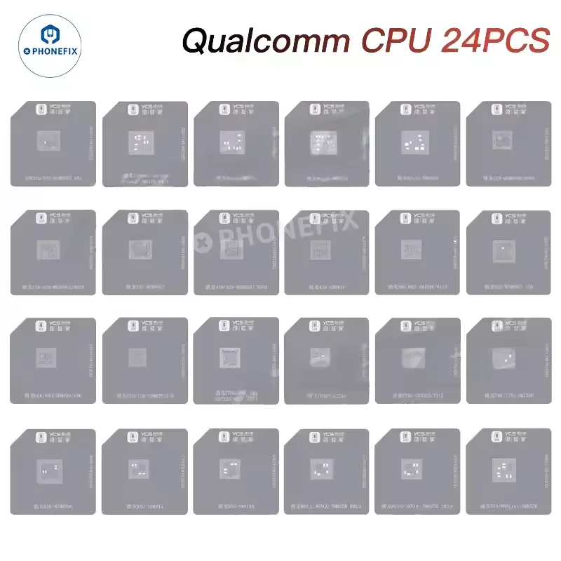 YCS CPU Reballing Platform for Phone IC Soldering Tin Planting - Image 13