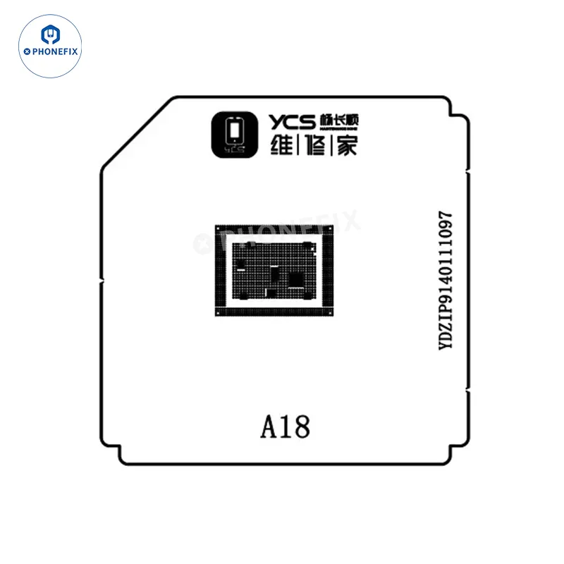 YCS CPU Reballing Platform for Phone IC Soldering Tin Planting - Image 17