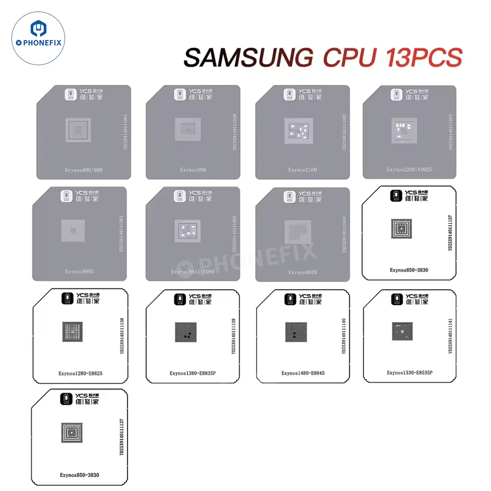 YCS CPU Reballing Platform for Phone IC Soldering Tin Planting - Image 5