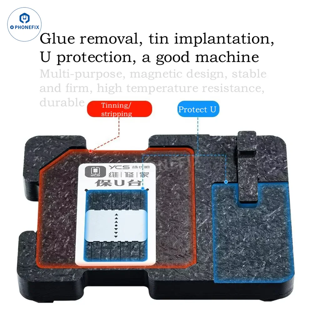 YCS CPU Reballing Platform for Phone IC Soldering Tin Planting - Image 9