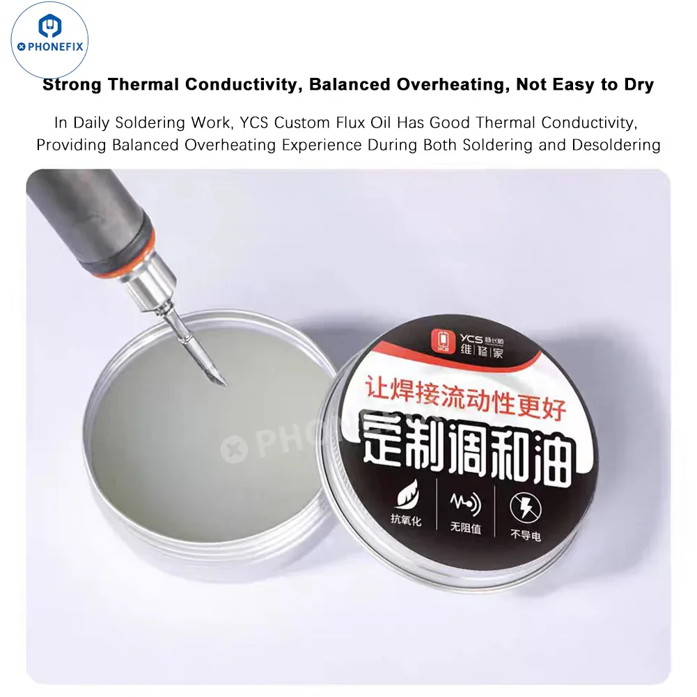 YCS Customized Flux Oil for phone PCB Soldering and Bonding - Image 6