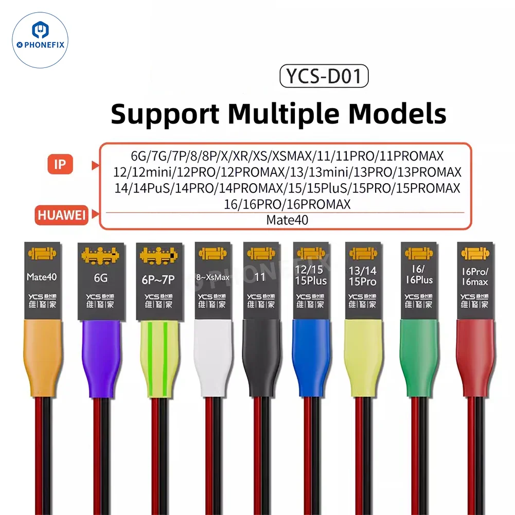 YCS D01 D02 Power Cable for iPhone 6-16 Pro Max Android Huawei - Image 3