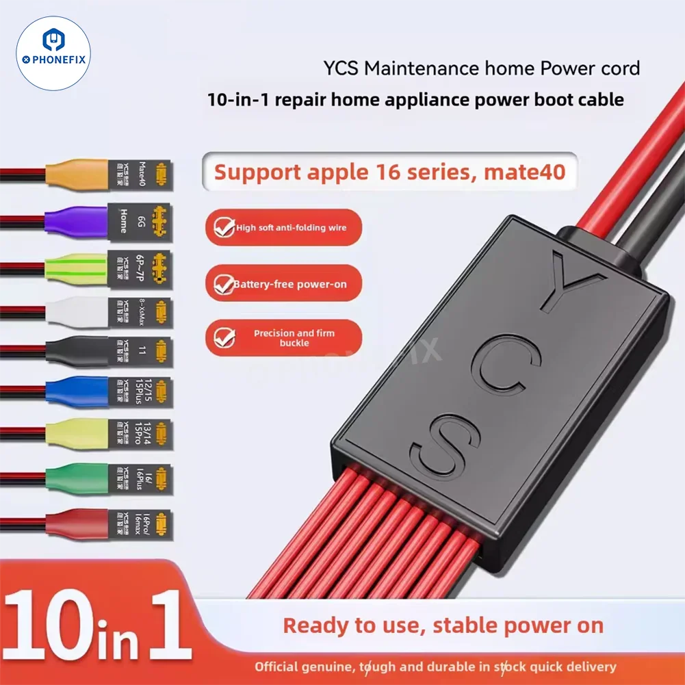 YCS D01 D02 Power Cable for iPhone 6-16 Pro Max Android Huawei - Image 6