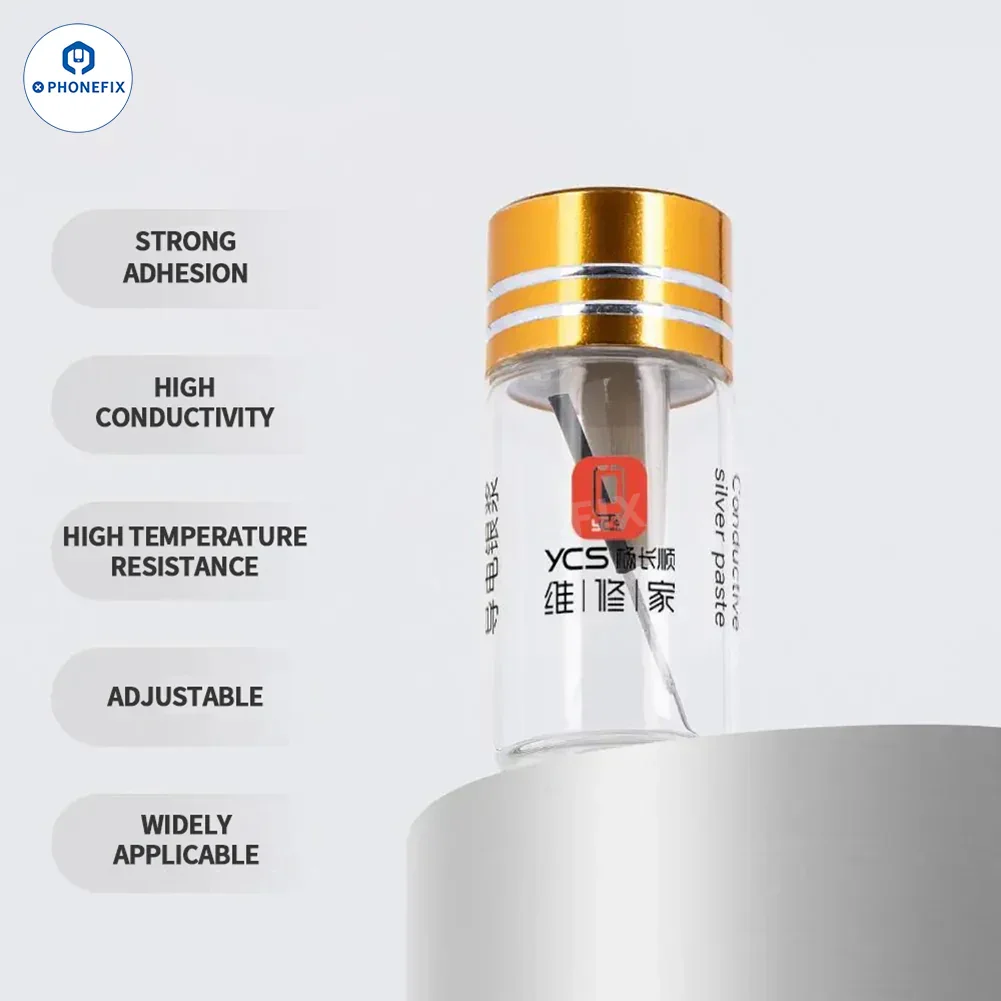 YCS D11 Conductive Silver Paste for Phone Green/Yellow Screen Repair - Image 4