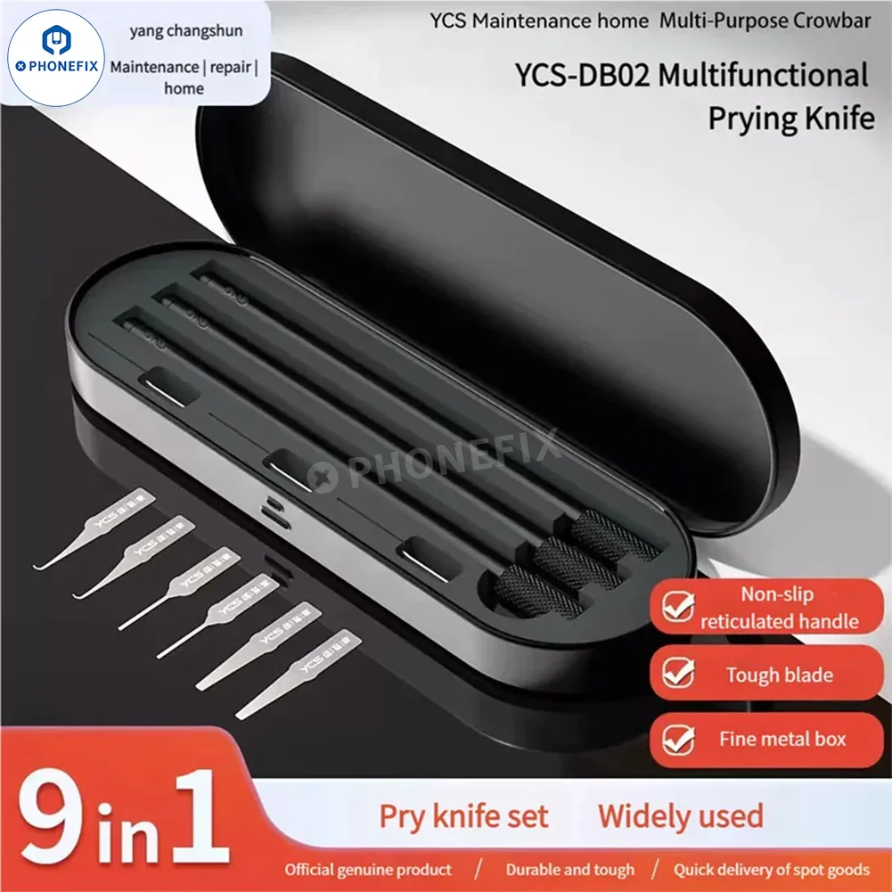 YCS DB02 Spudger Blade Set for Phone CPU Nand IC Glue Removal - Image 3