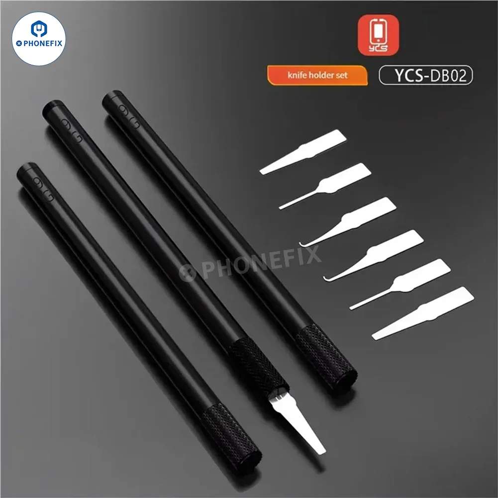 YCS DB02 Spudger Blade Set for Phone CPU Nand IC Glue Removal - Image 4