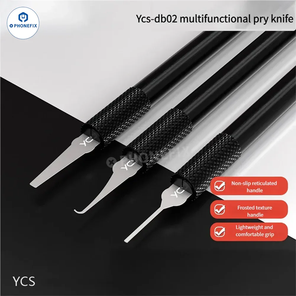 YCS DB02 Spudger Blade Set for Phone CPU Nand IC Glue Removal - Image 5