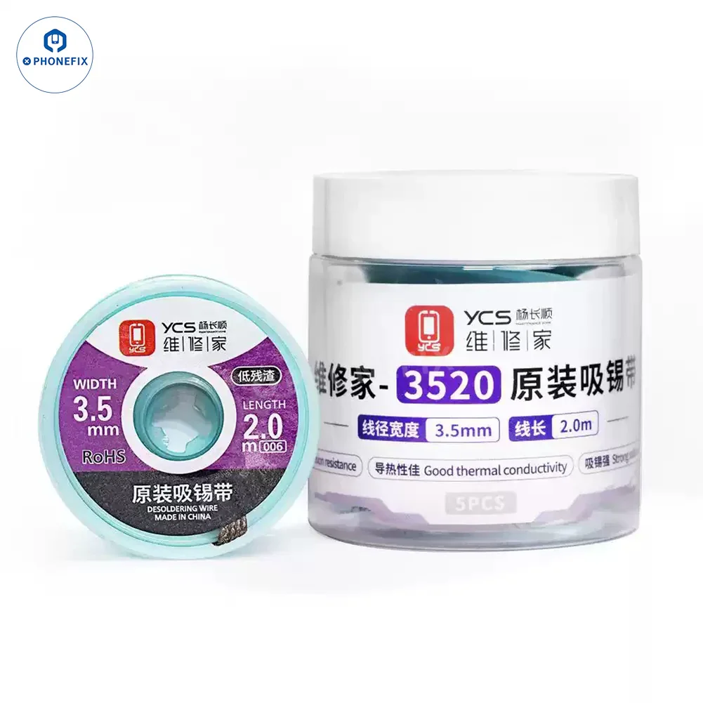 YCS Desoldering Wick 2015 2023 3520 BGA Tin Suction Solder Wire - Image 16