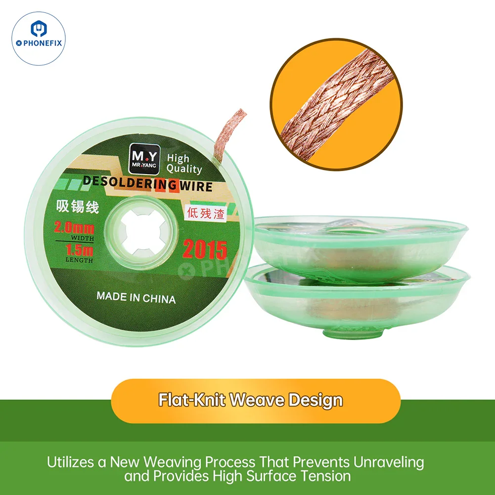 YCS Desoldering Wick 2015 2023 3520 BGA Tin Suction Solder Wire - Image 3