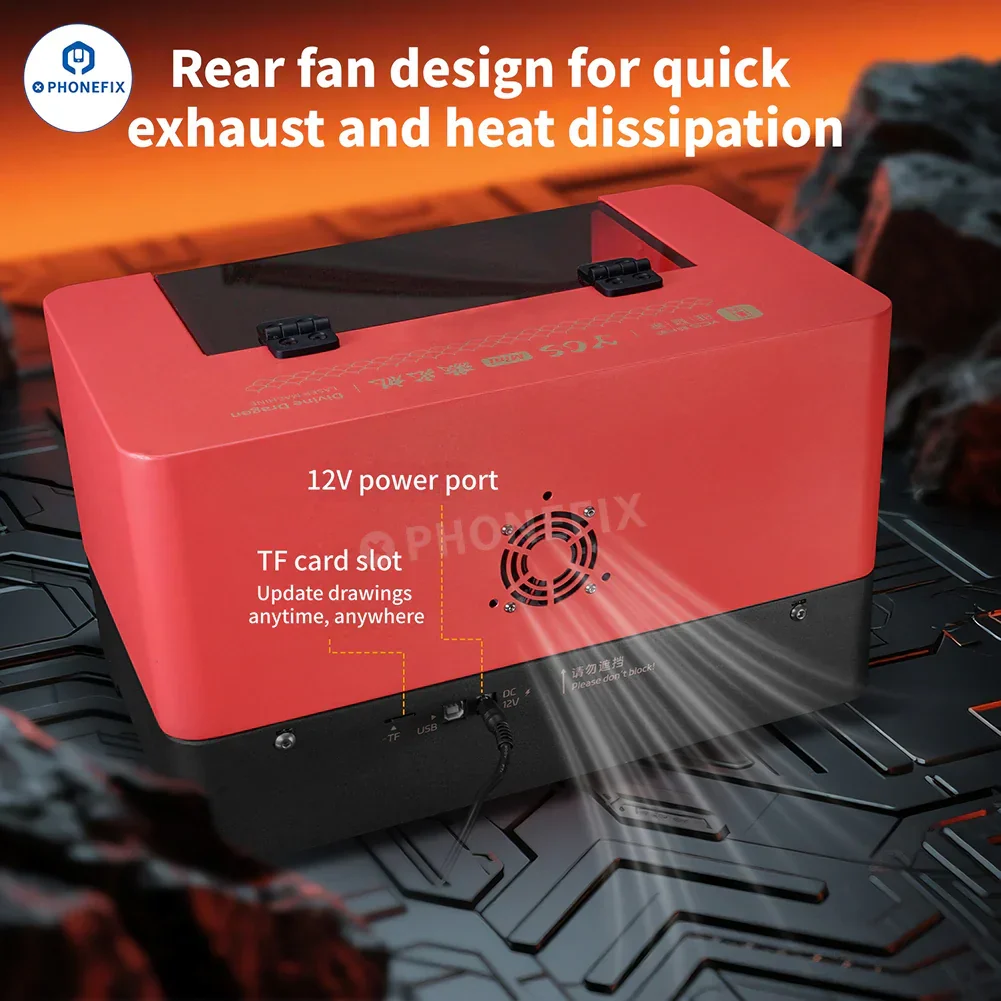 YCS DPCA Mini Laser Machine for iPhone Back Glass/Bracket Removal - Image 7