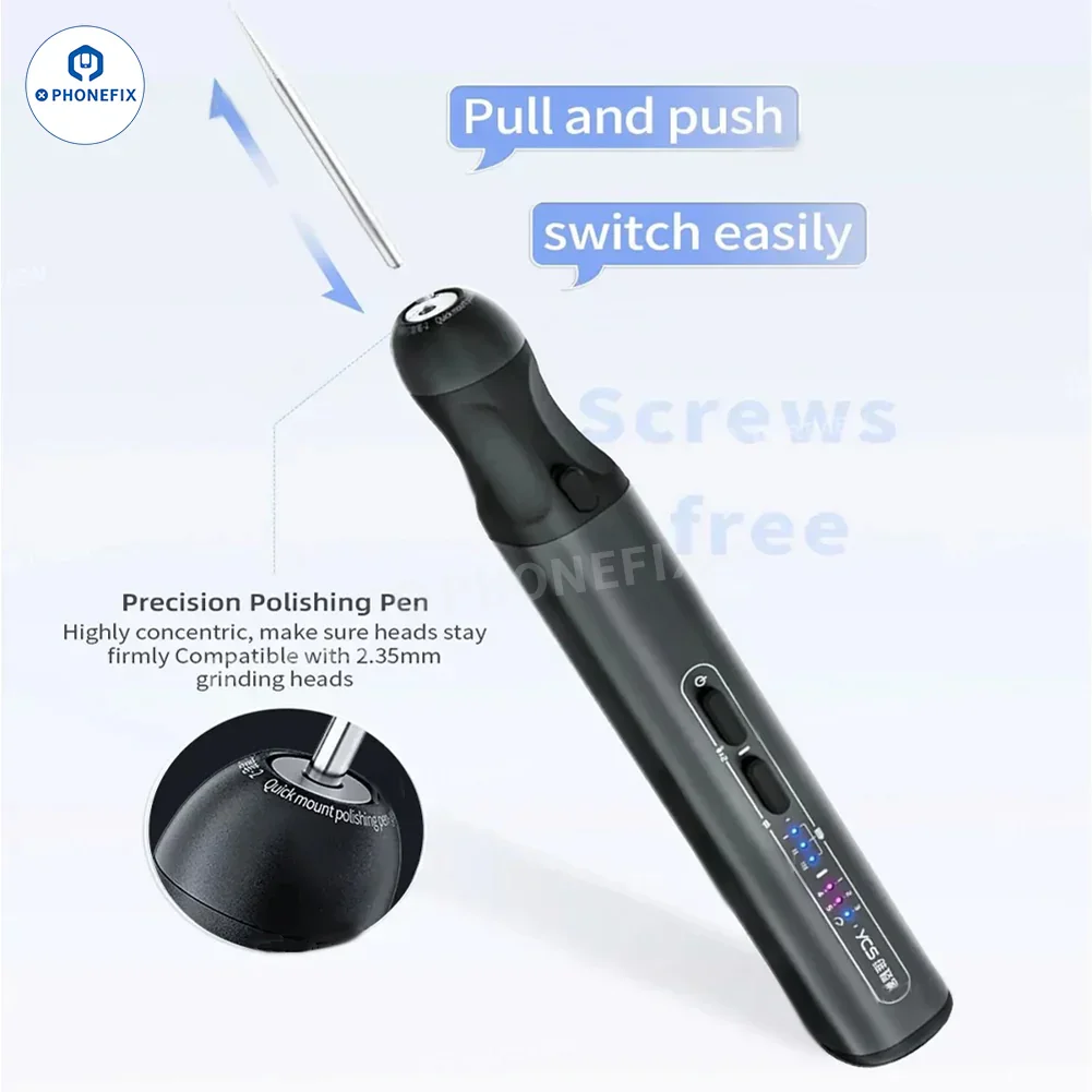 YCS Electric Polishing Pen Phone PCB CPU Screen IC Grinding Tool - Image 4