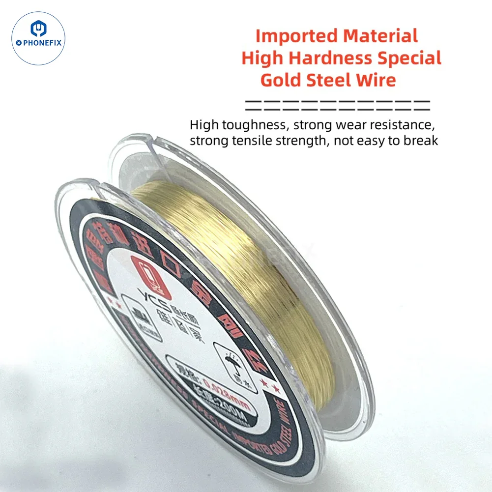 YCS High Hardness Gold Wire for Mobile Phone LCD Screen Separation - Image 4