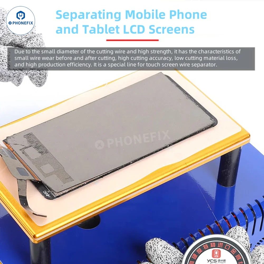 YCS High Hardness Gold Wire for Mobile Phone LCD Screen Separation - Image 5
