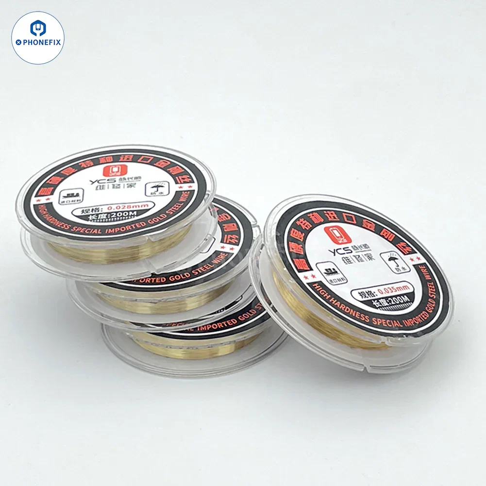 YCS High Hardness Gold Wire for Mobile Phone LCD Screen Separation - Image 7